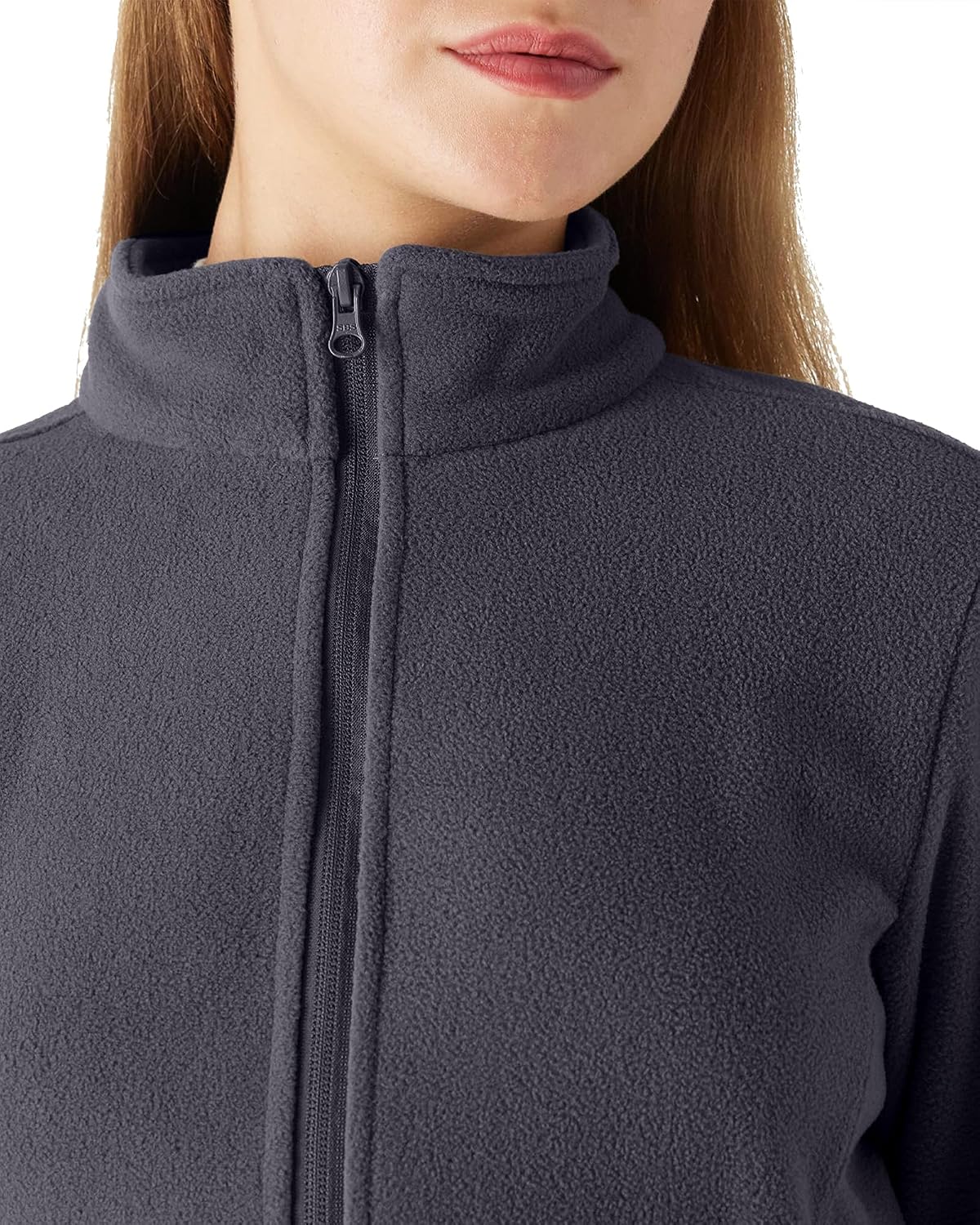 Outdoor Ventures Women's Lightweight Warm Polar Fleece Jacket Zip Up