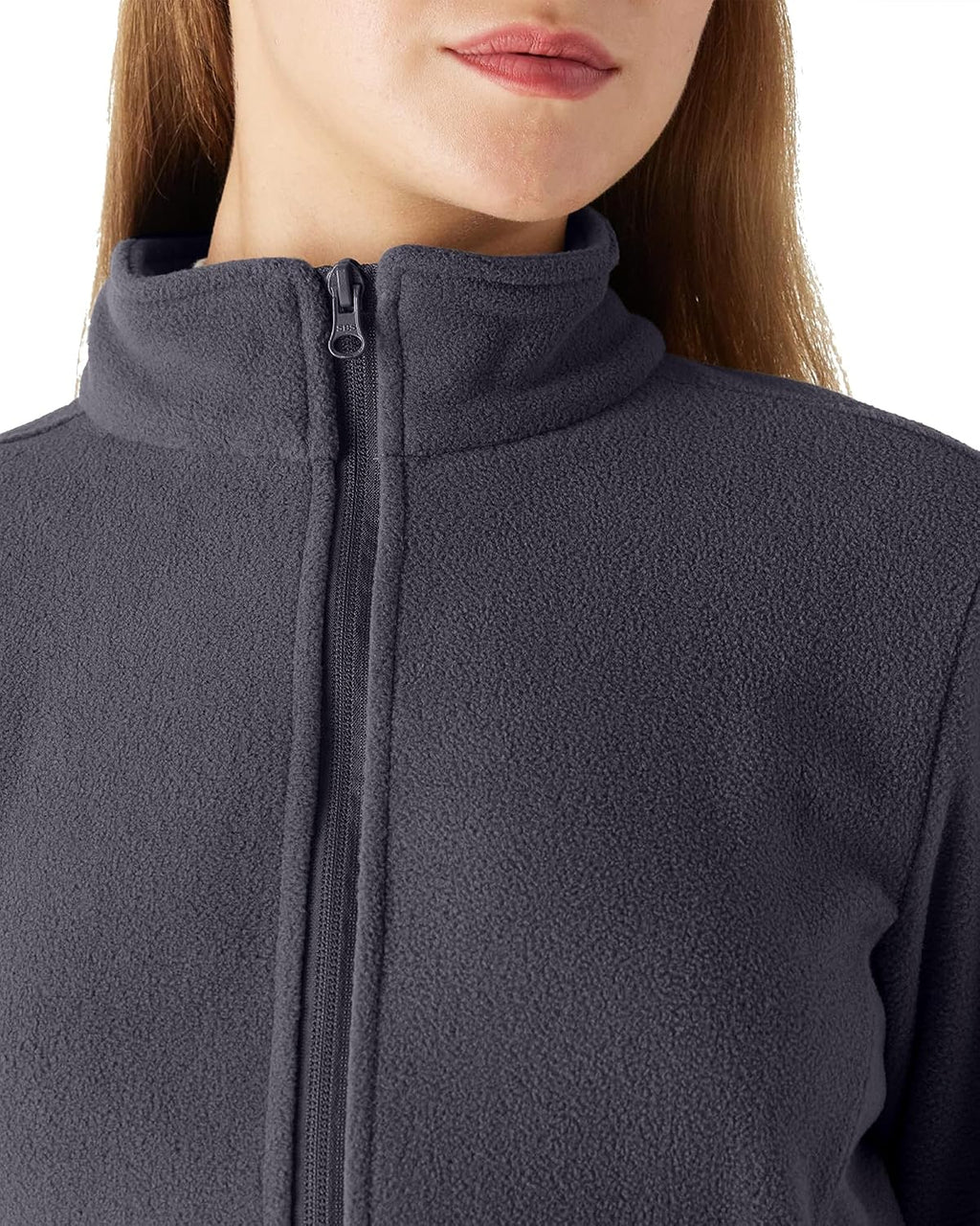 Outdoor Ventures Women's Lightweight Warm Polar Fleece Jacket Zip Up