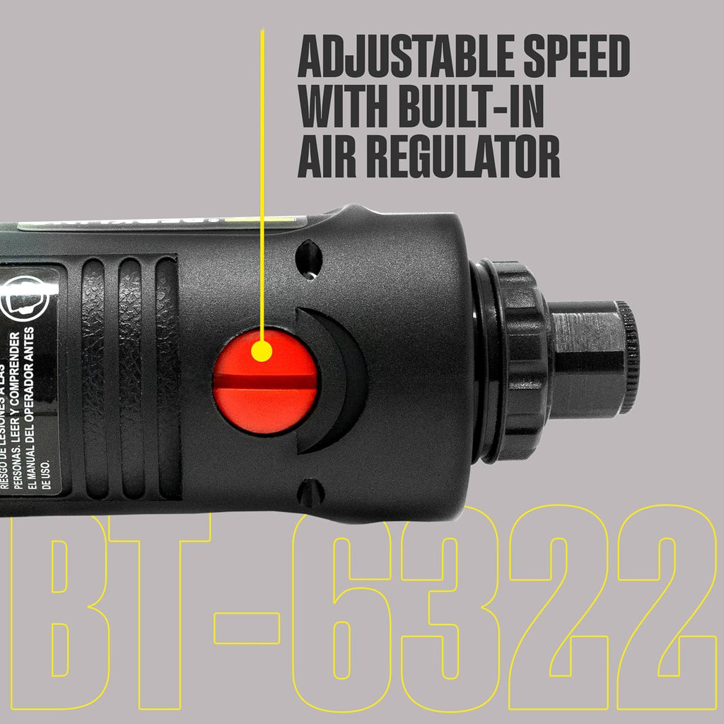 Berkling BT 6322 Right Angle Air Die Grinder, 90 Degree, 18,000 RPM