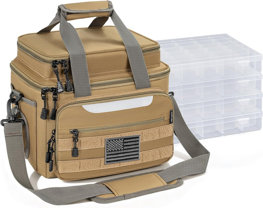 Fishing Tackle Bag Empty, Fits 3400-3600 & 4007 Lure Boxes