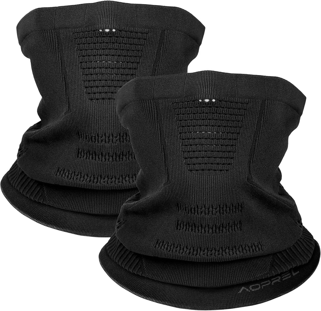 AOPREL Winter Neck Gaiter Breathable Neck Warmer Windproof Half-Face Mask