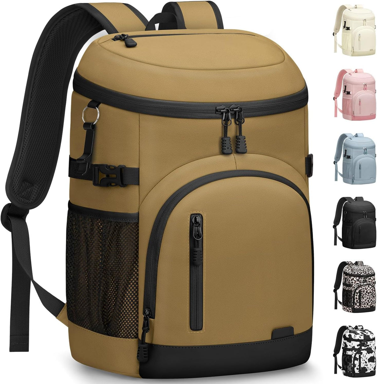 Cooler Backpack Insulated Leakproof Soft Cooler Bag Ice Chest for Women