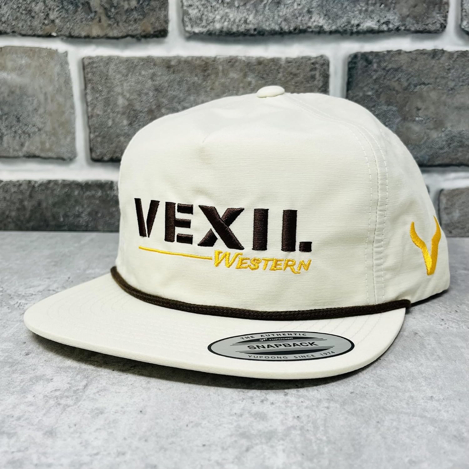 Vexil Unstructured Adjustable Snapback Western Lifestyle Rodeo Southwest Inspired Brand Patch Hat