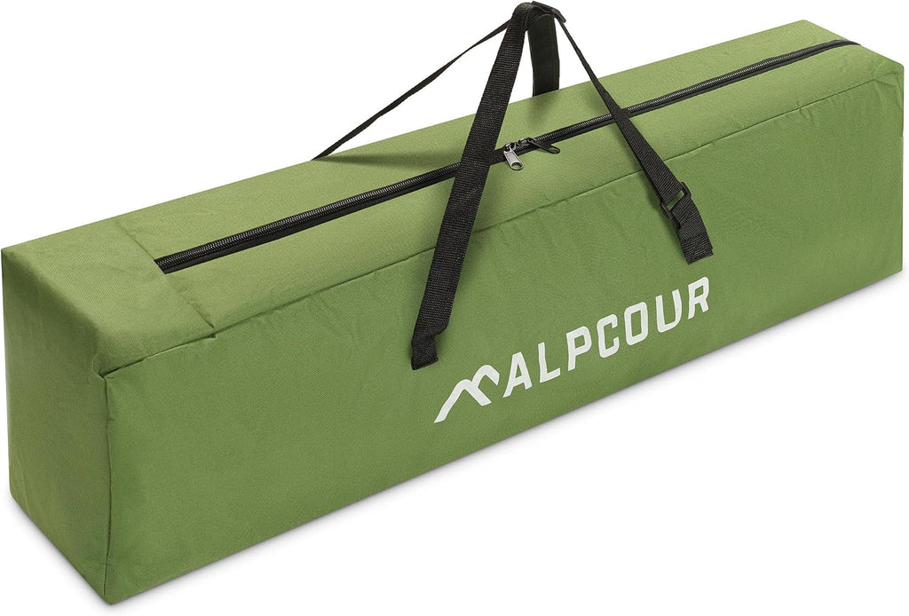 Alpcour Camping Cot Bag for Outdoor Camping, Travel and Beach – 42 Inch Heavy Duty Polyester Fabric Replacement Bag Fits Most Cots & Chairs – Multifunctional and Easy to Carry & Store