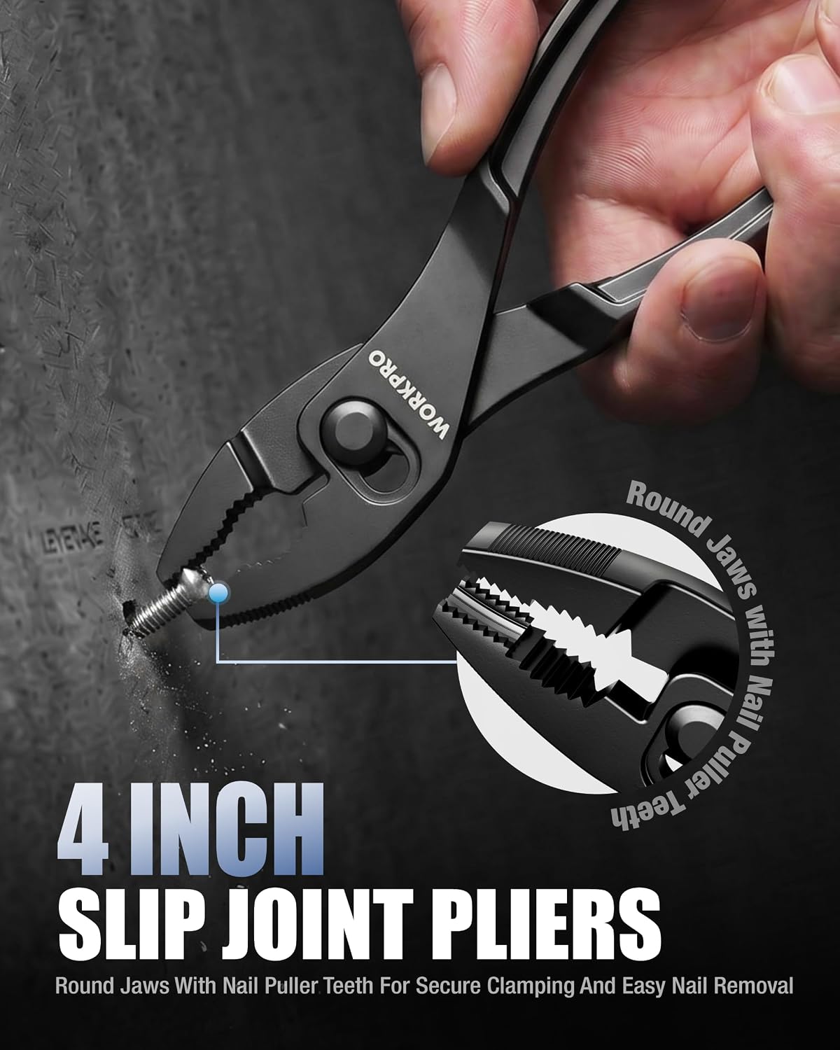 WORKPRO 3-Piece Mini Pliers Set with Pouch, Pocket Pliers, EDC Tool Gift