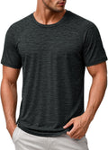 MAGCOMSEN Mens Athletic Shirts Quick Dry Short Sleeve Workout Wicking Shirt
