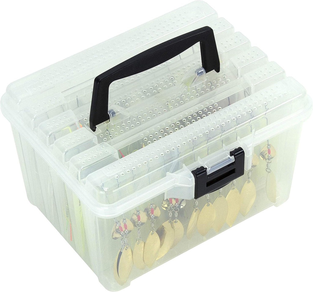 Plano Frabill Hydro-Flo Hanging Bait Stowaway, Clear, One Size, Model Number: 350500 (Pack of 4)
