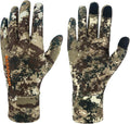 BASSDASH Men’s Camo Hunting Gloves UPF 50+ Lightweight Touchscreen Gloves for Warm Weather Fishing Hiking Outdoor Activities