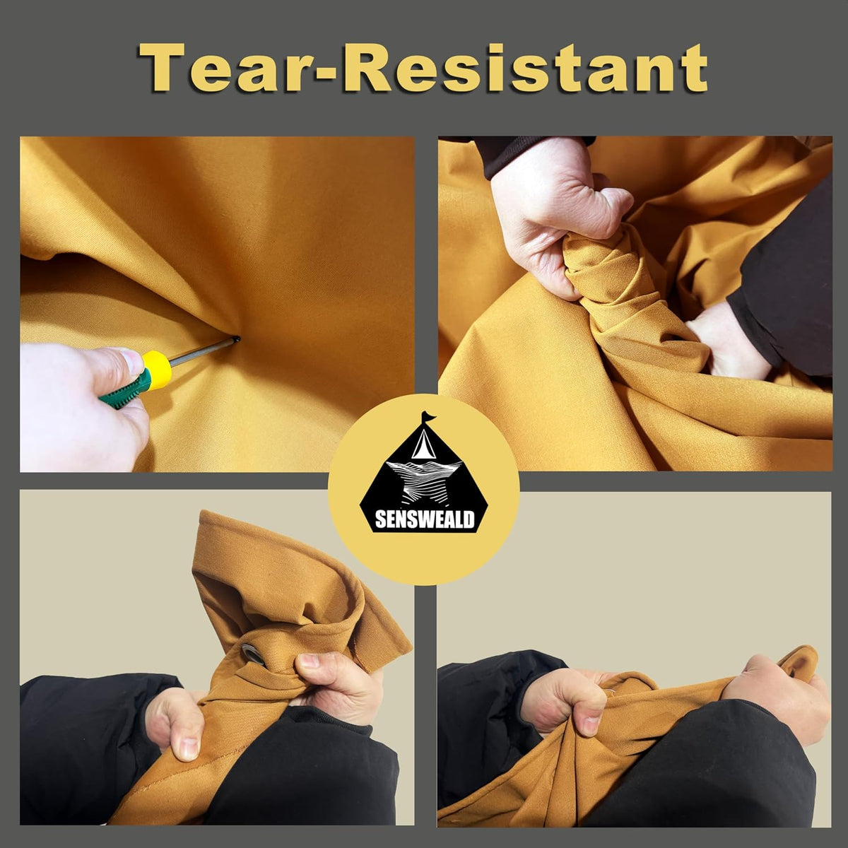 5x6 Feet 16oz Small Heavy Duty Canvas Tarp Water-Resistant