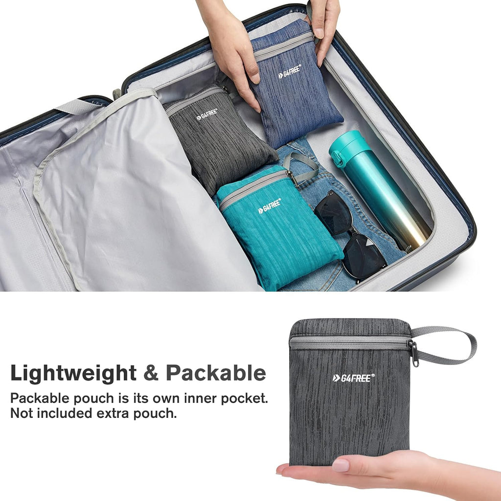 G4Free 10L/15L Hiking Backpack Lightweight Packable Hiking Daypack Small Travel Outdoor Foldable Shoulder Bag