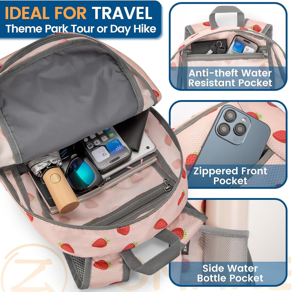 ZOMAKE Lightweight Packable Backpack 25L, Foldable Hiking Daypack