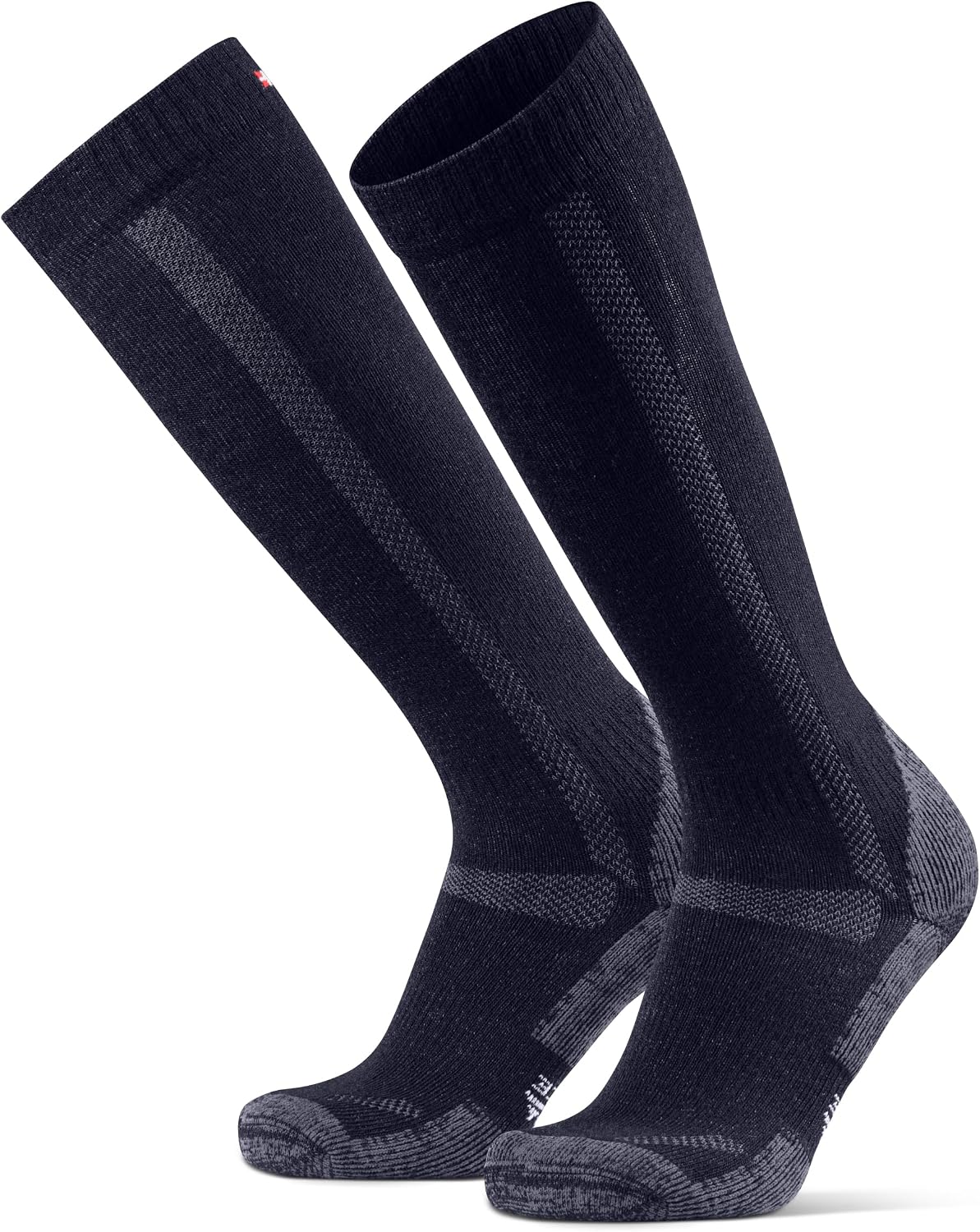 DANISH ENDURANCE Knee High Hiking Socks, Merino Wool, Thermal, 1 & 3-Pack