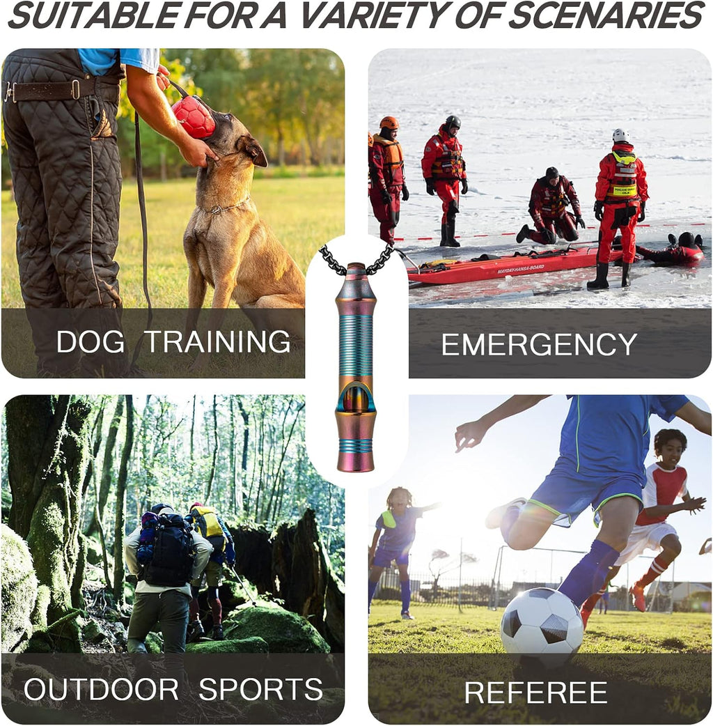 TISUR Titanium Emergency Whistle,Dog Whistle