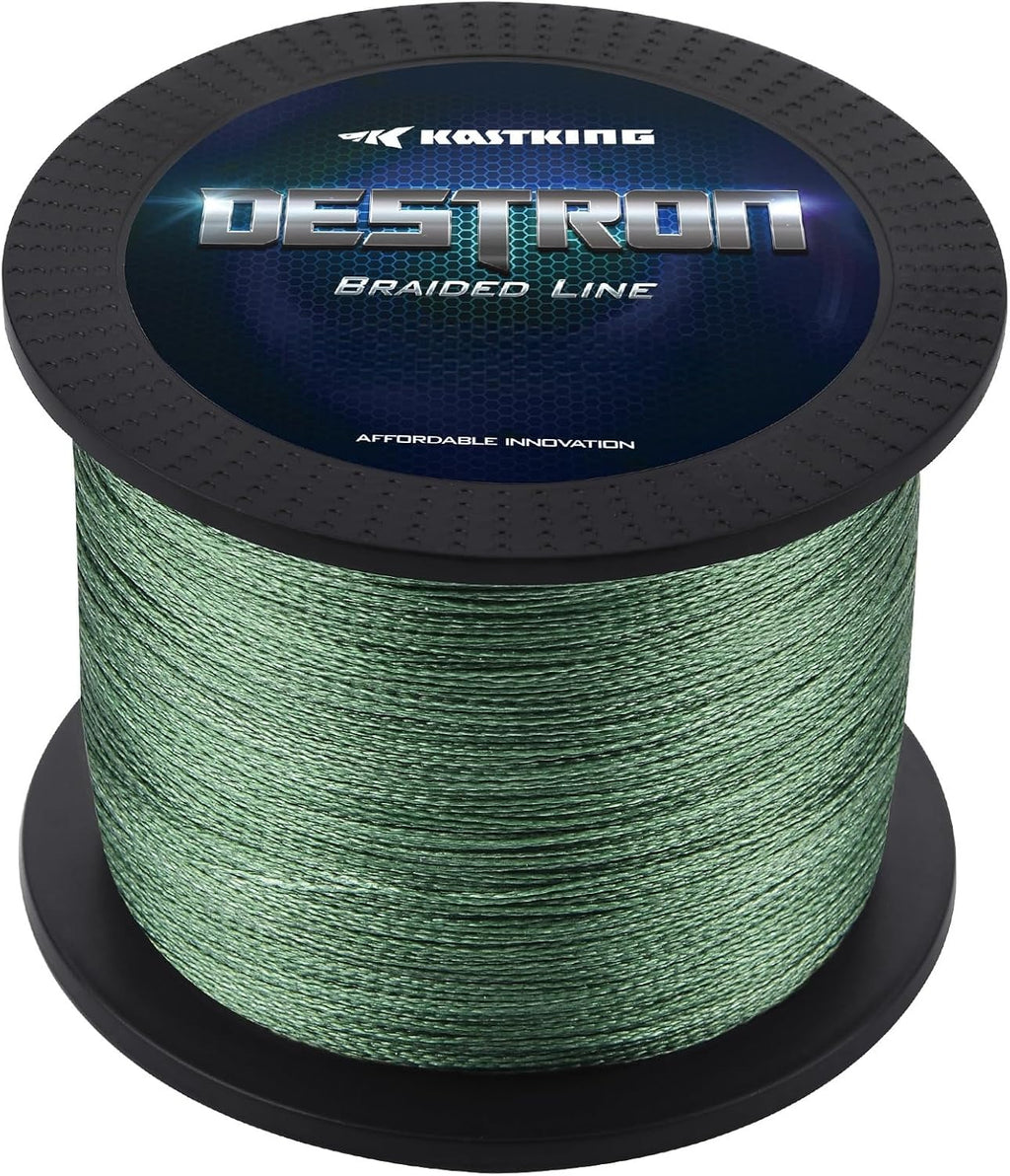 KastKing Destron Braided Fishing Line, Ultra-Thin Diameter & High Strength