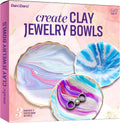 Craft 'n Clay - Jewelry Dish Making Kit for Kids 8-14 Years - DIY Crafts