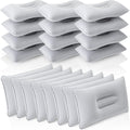 Geelin 20 Pack Inflatable Pillows for Camping Charity Donations, Grey