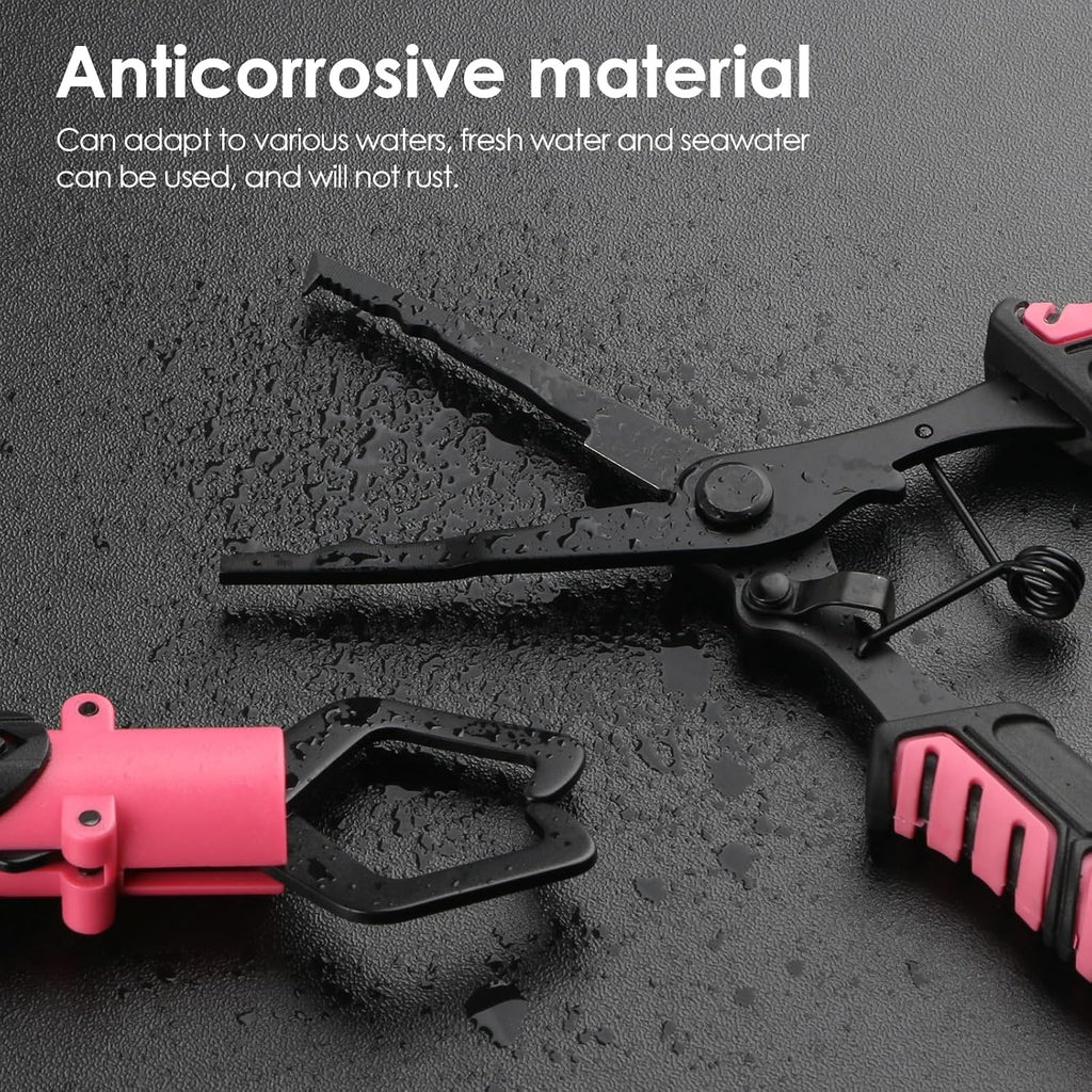 mouhike Fishing Pliers Fish Lip Gripper Fishing Tool Kit for Men Women