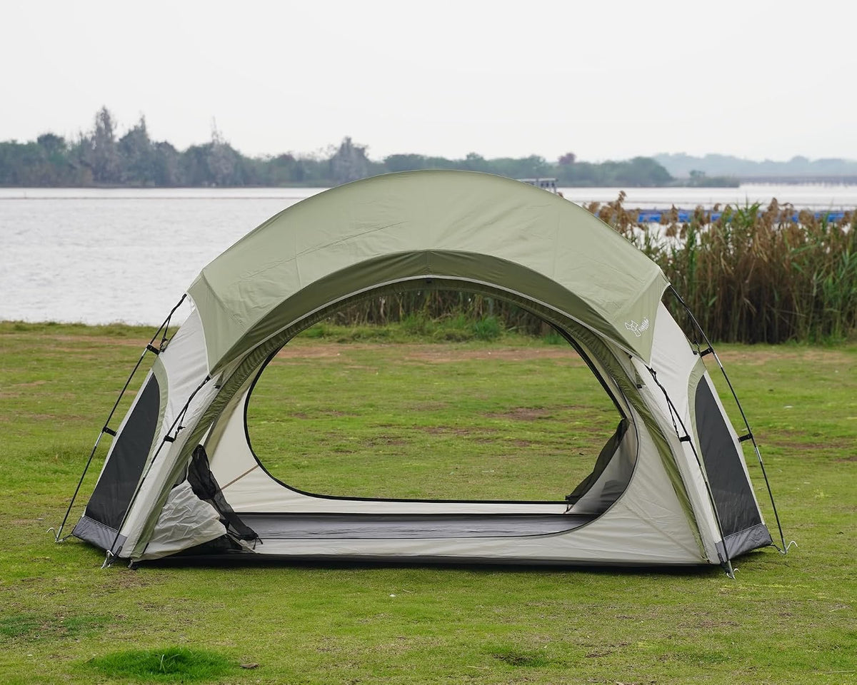 Vidalido 3-4 Person Camping Tent Easy Setup with Mesh Screen