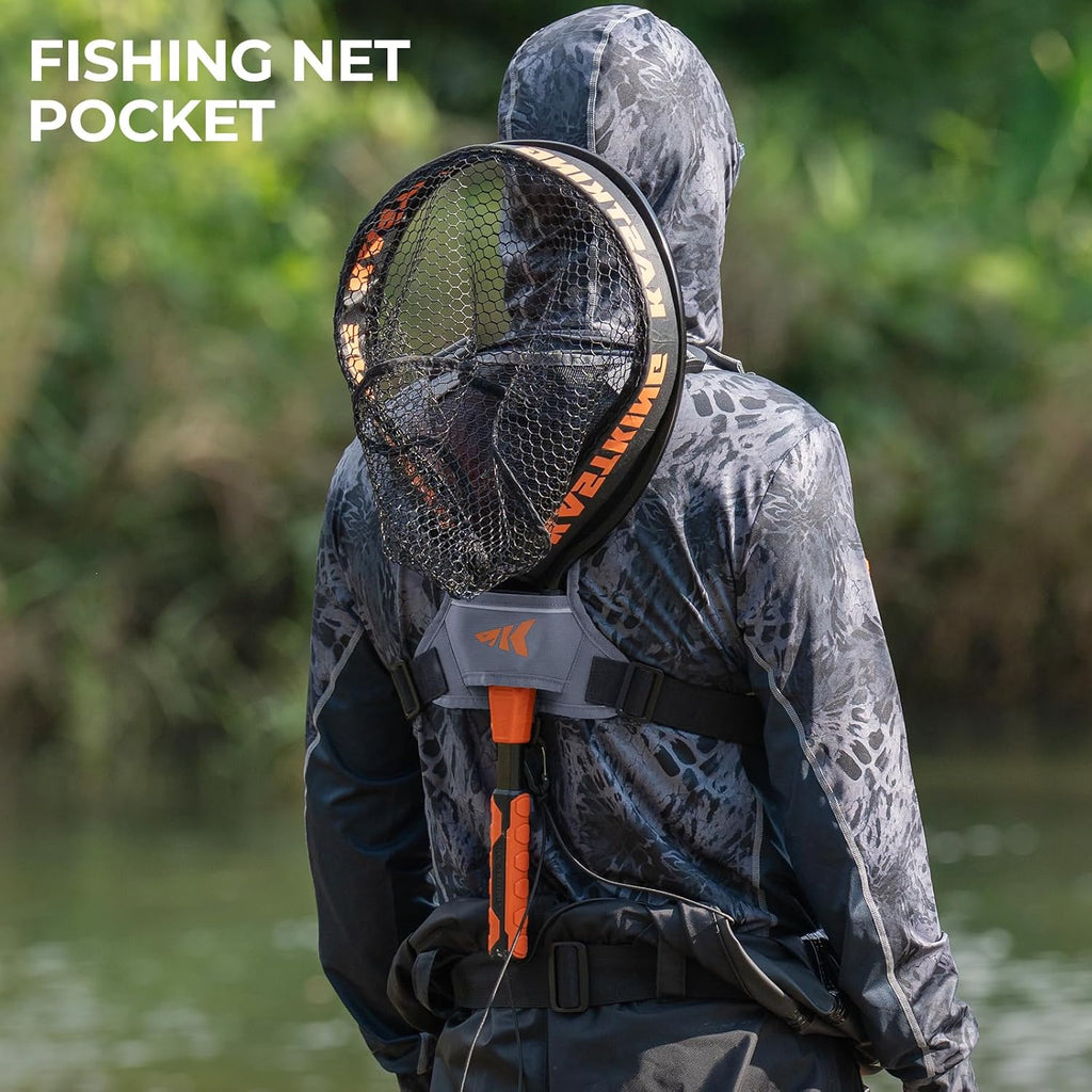 KastKing BaitBoss Water-Resistant Fishing Chest Pack; Fishing Bag for Men