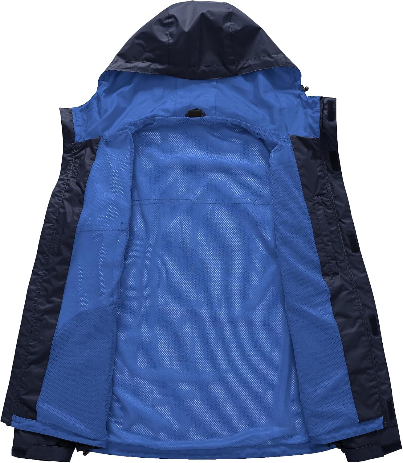 TBMPOY Men's Lightweight Rain Jackets Waterproof Raincoat with Hood