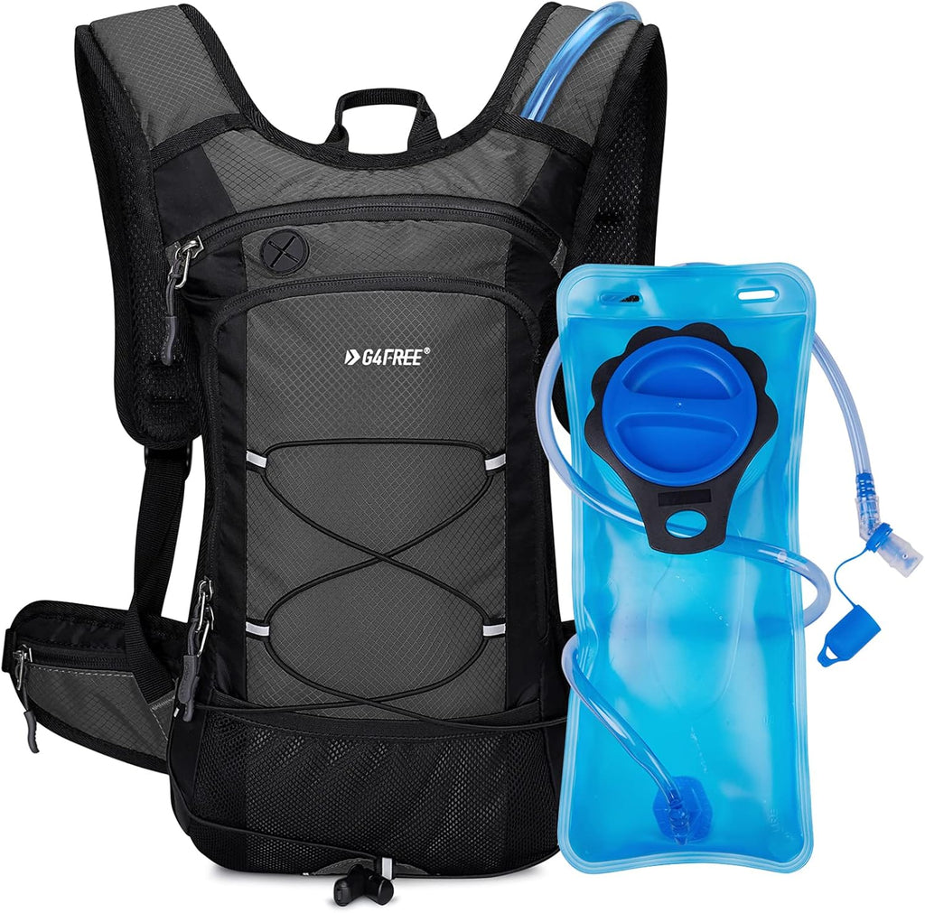 G4Free Hydration Backpack Pack with 2L BPA Free Bladder for Outdoor