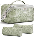 BOYATU Travel Makeup Bags Cosmetic Organizer Bag: 3-Set Make up Bag