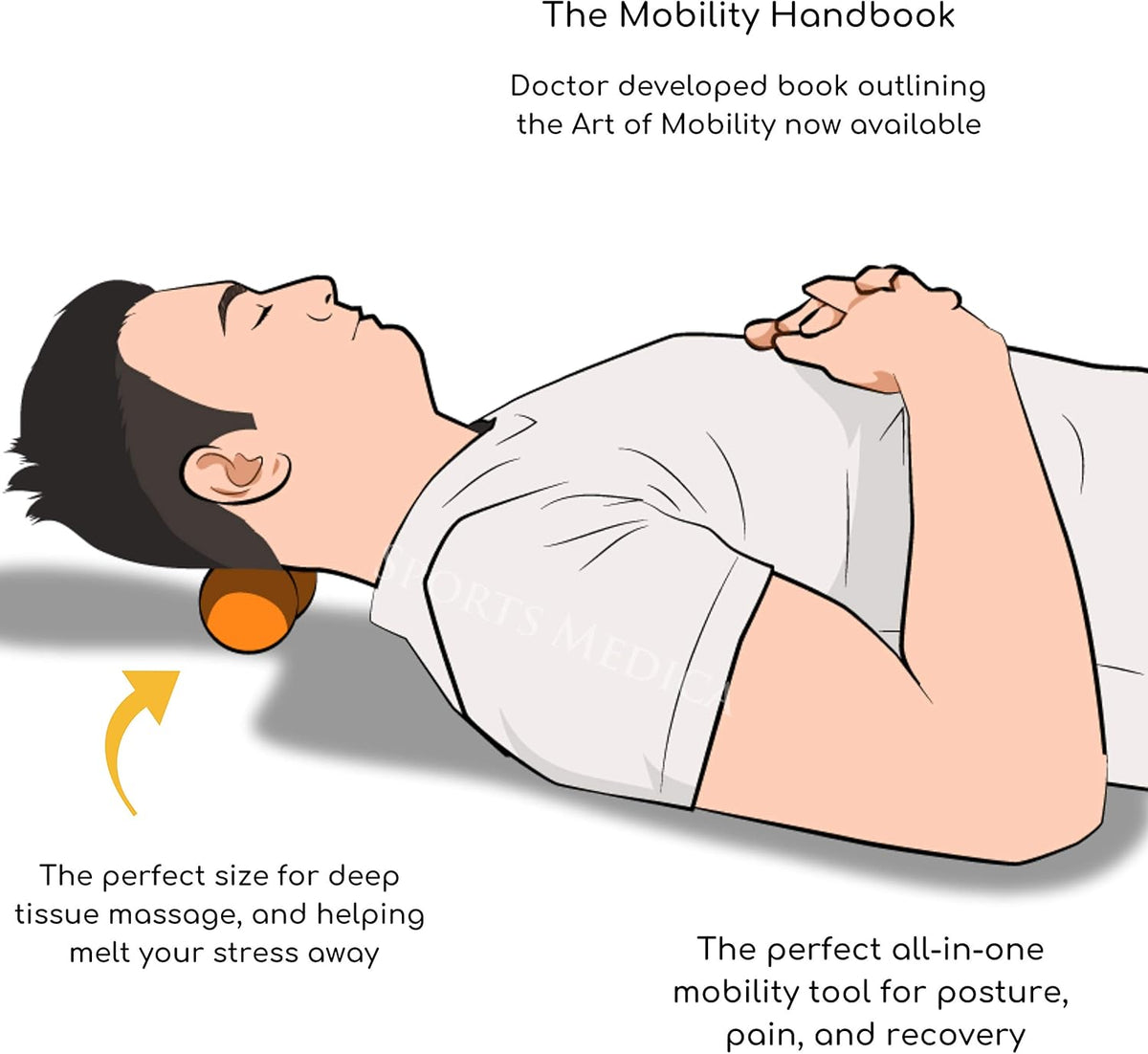 Sports Medica Peanut Massage Ball, Double Lacrosse and Peanut Ball Therapy