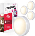 Energizer Batter Powered Tap Light, Press On/Off, 4 Pack