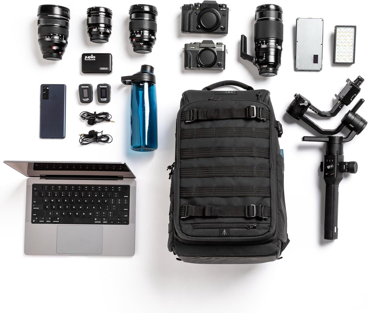 Tenba Axis v2 20L Camera Backpack for DSLR and Mirrorless cameras and lenses plus a 14-inch laptop – Black (637-754)
