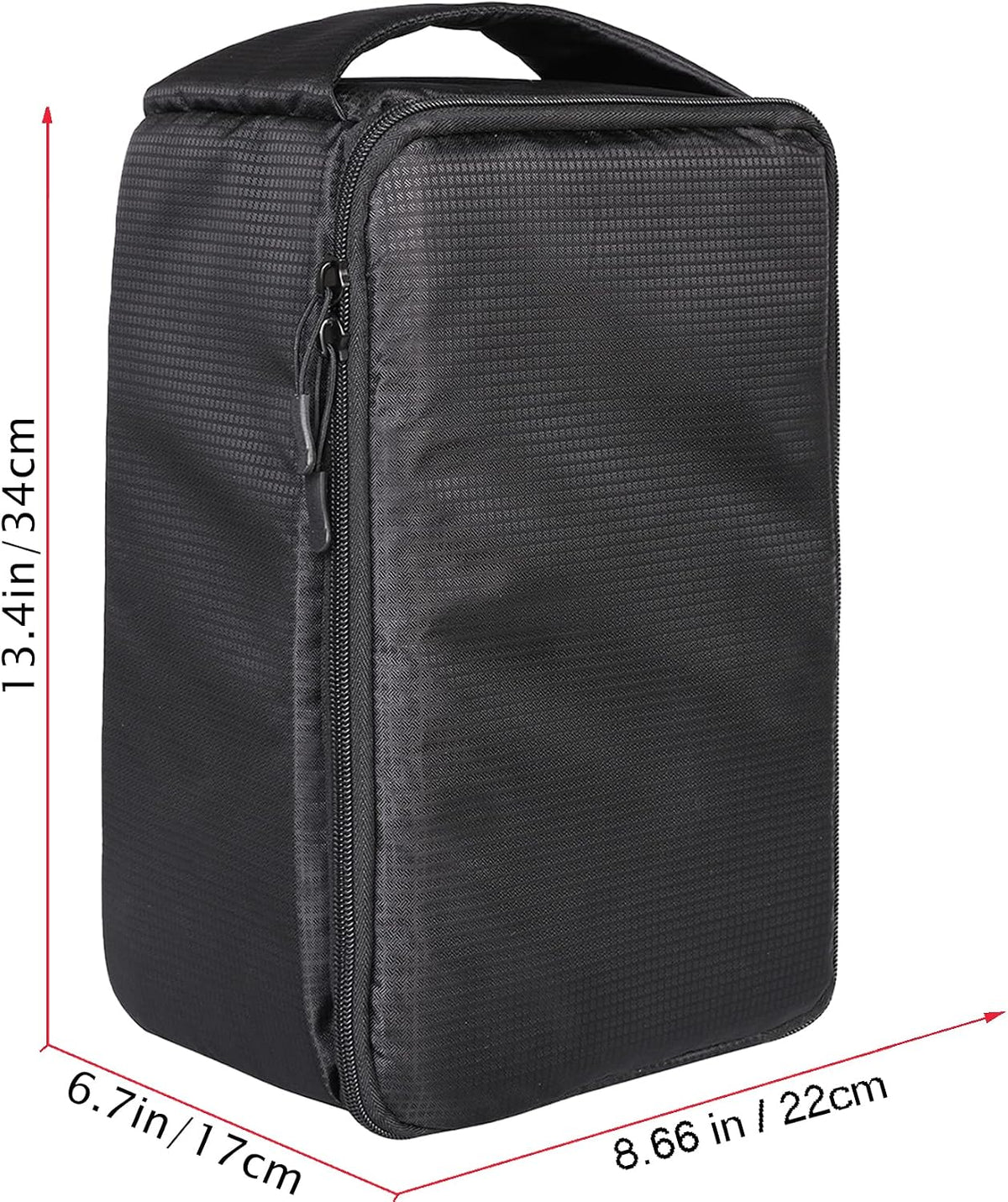 Roomy Camera Protective Bag Insert Waterproof Lens Pouch Shockproof DSLR SLR Carrying Case with Thicken Partition Padded Liner for Sony Canon Nikon Camera Flash Light & Accessories