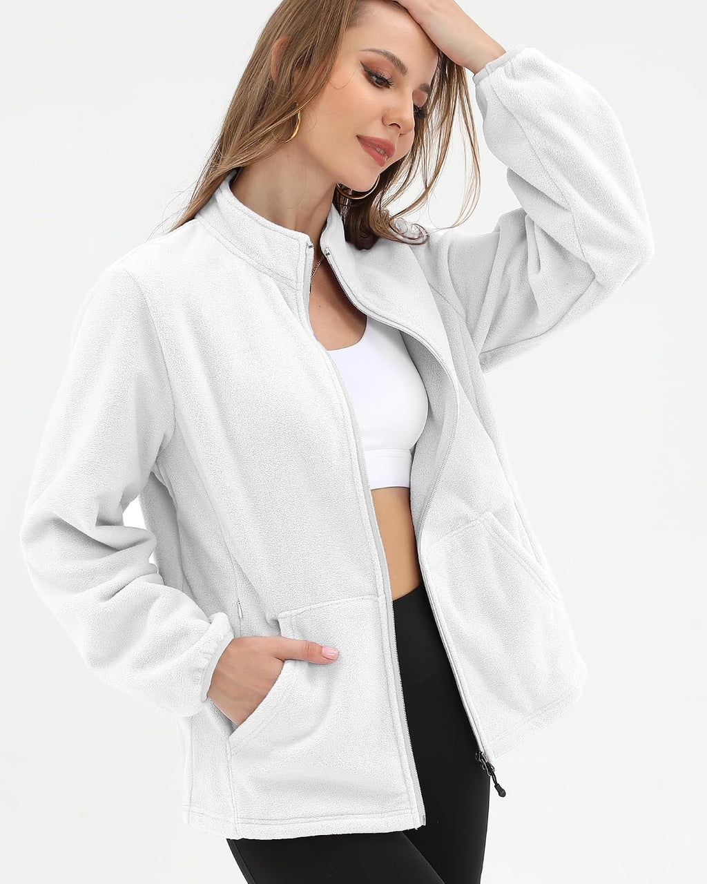 Argstar Women's Fleece Jacket 6 Pockets (XS-2XL)