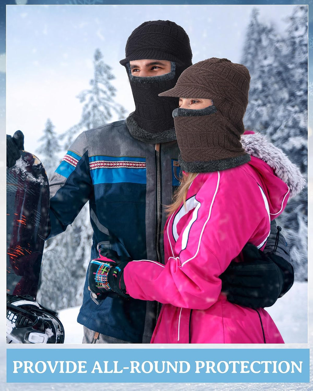 Syhood Winter Balaclava Ski Mask Fleece Lined