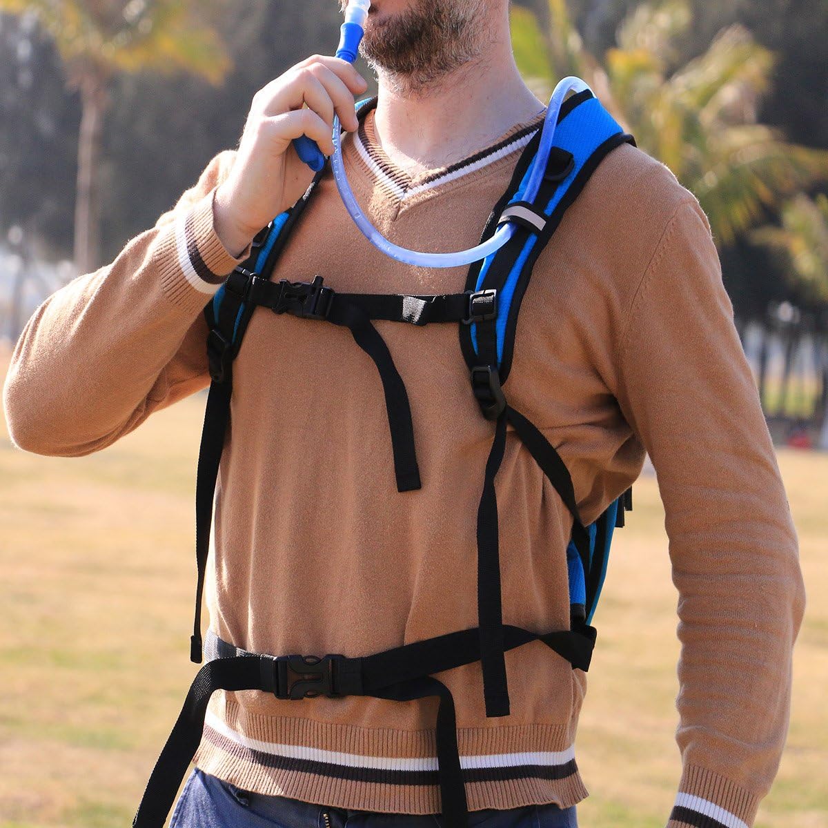 Hydration Pack Hiking Water Backpack - Miracol Insulated Water Bag with 2L Bladder