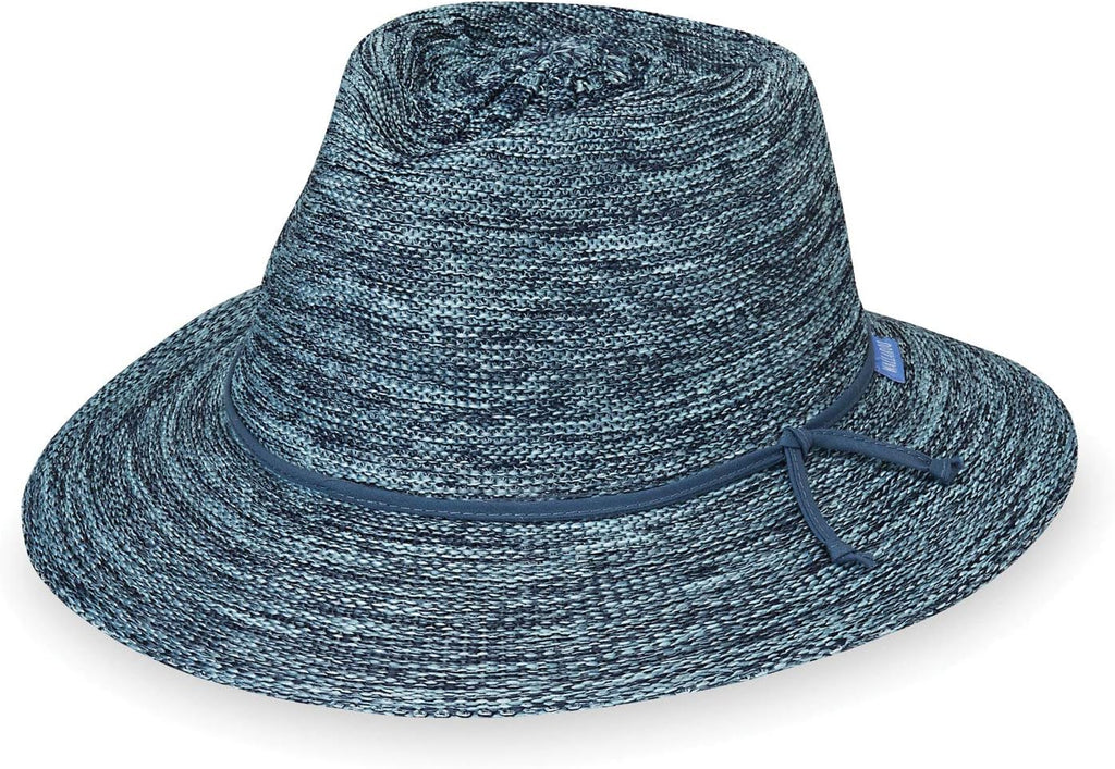Wallaroo Hat Company Women's Victoria Fedora – UPF 50+ UV Protection, Wide Brim, Packable & Adjustable Sun Hat