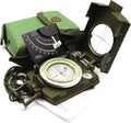 Military Compass Metal Lensatic Compass with Inclinometer