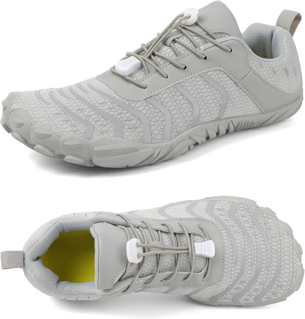 Barefoot Shoes Men Women Minimalist Shoes Zero Drop Workout Cross-Trainer Hiking Water Wide Toe Box Grounded Footwear Weightlifting Walking
