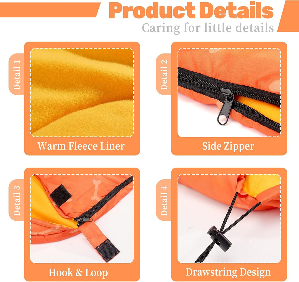Lifeunion Dog Sleeping Bag with Storage Bag