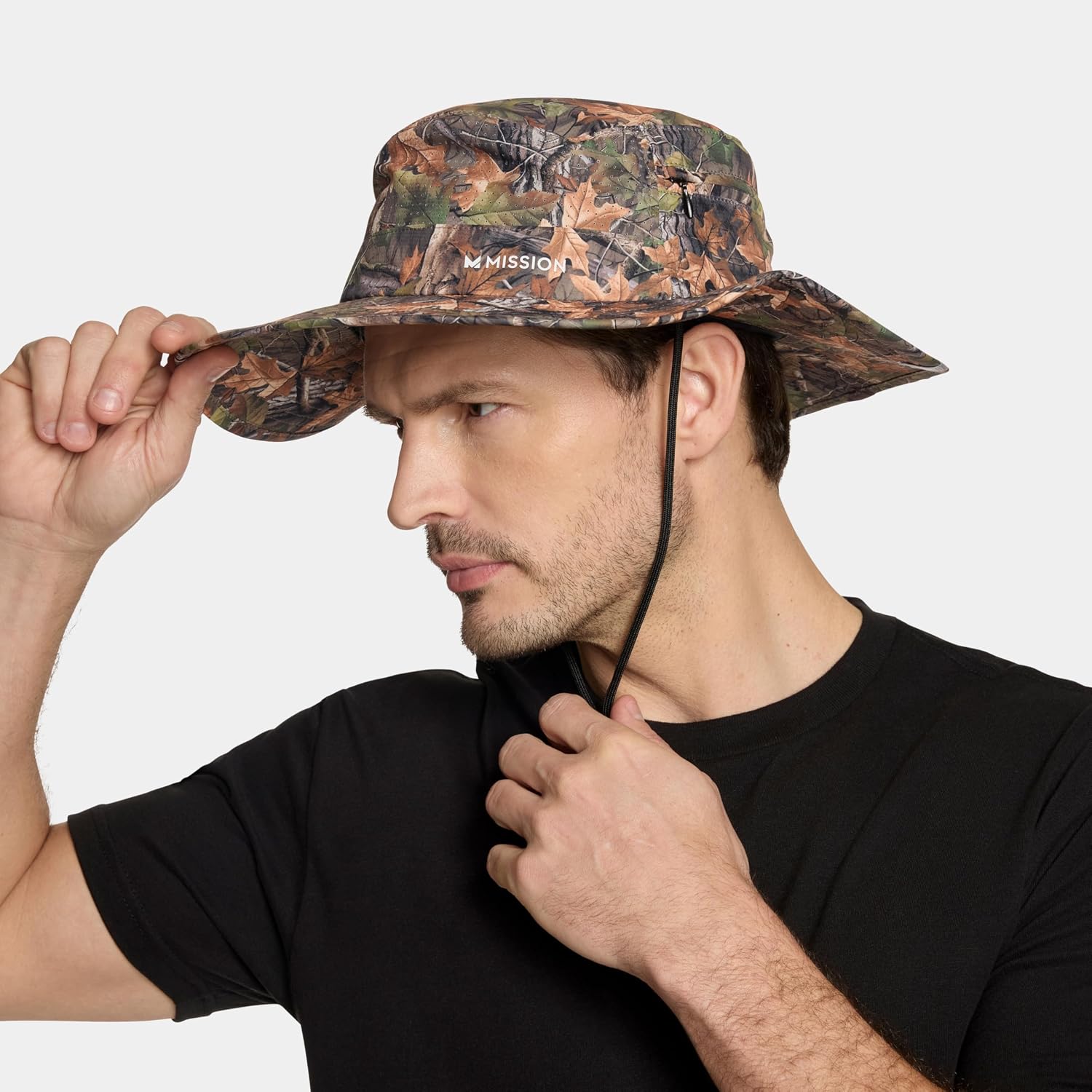 MISSION Cooling Anywhere Boonie Hat - Unisex Wide-Brim Hat for Men & Women - Cools Up to 2 Hours - UPF 50 Sun Protection