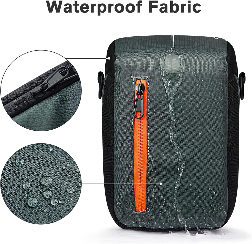 S-ZONE Camera Insert Bag Waterproof Lens Cube Case Compatible with Nikon Canon