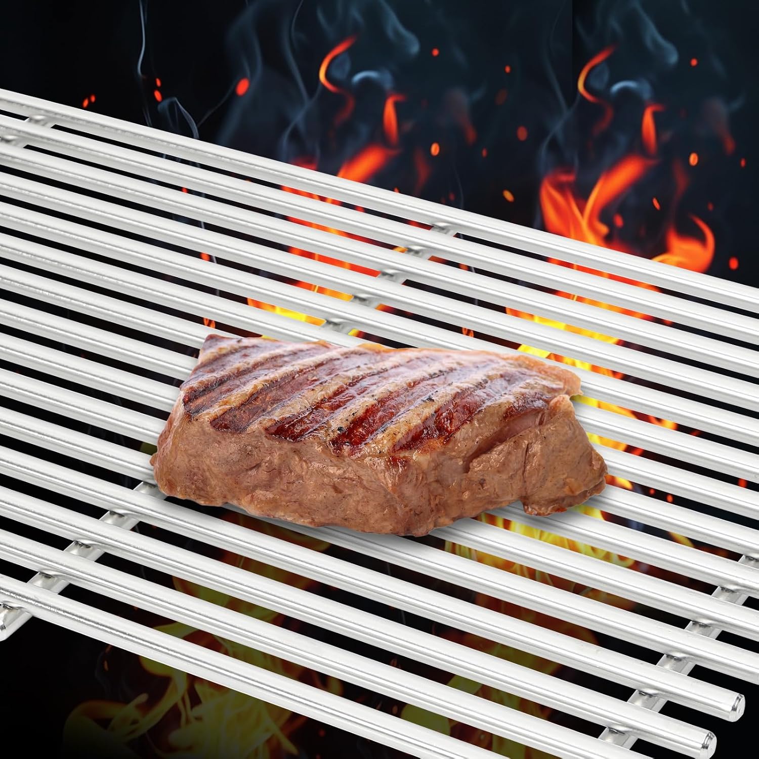 17.4" Grill Grates for Weber Spirit 300&GS Spirit II 300 Series