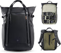 PGYTECH OneGo Roamer Tote Camera Backpack, 18L Dual Carry Tote Bag Black
