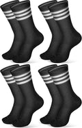 4 Pairs Glow in Dark Reflective Socks Cycling