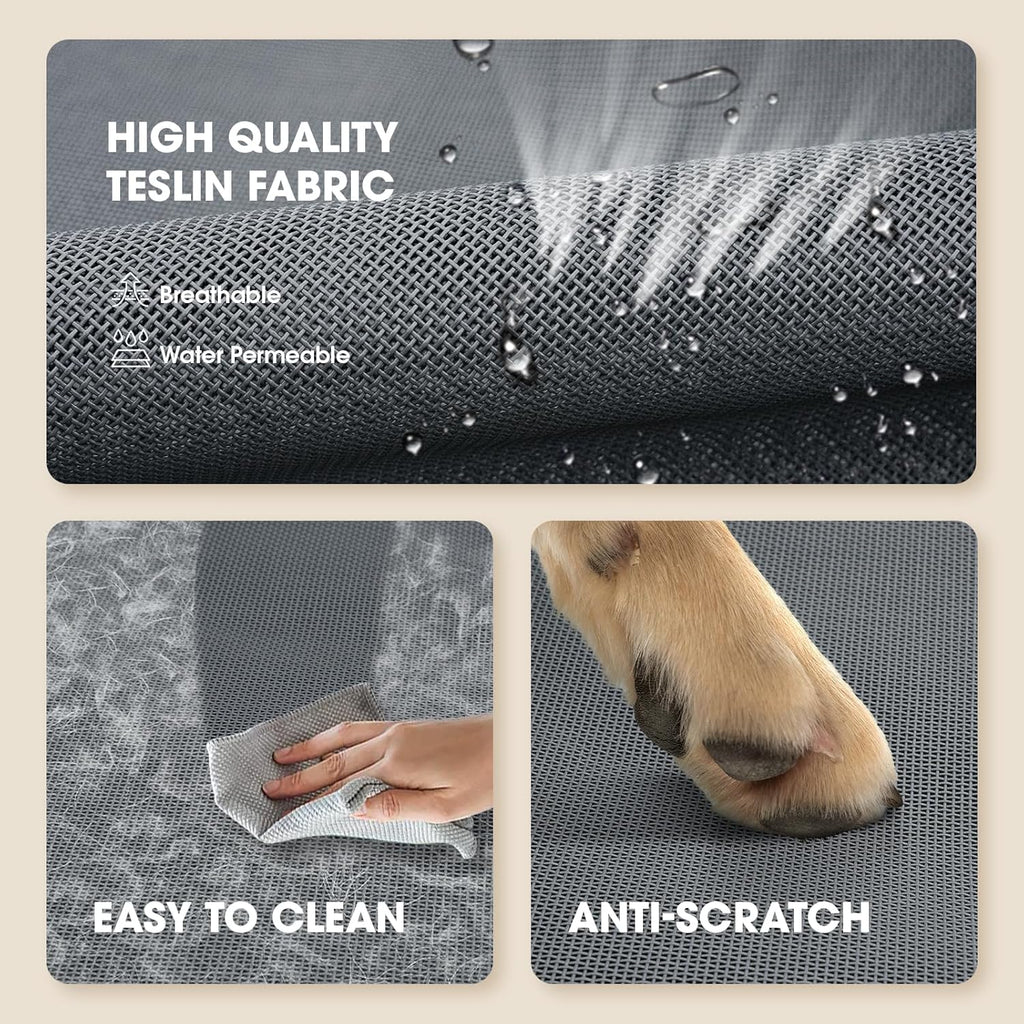 Czpalo Outdoor Elevated Dog Bed for Large Sized Dogs, No-Tool Assembly.