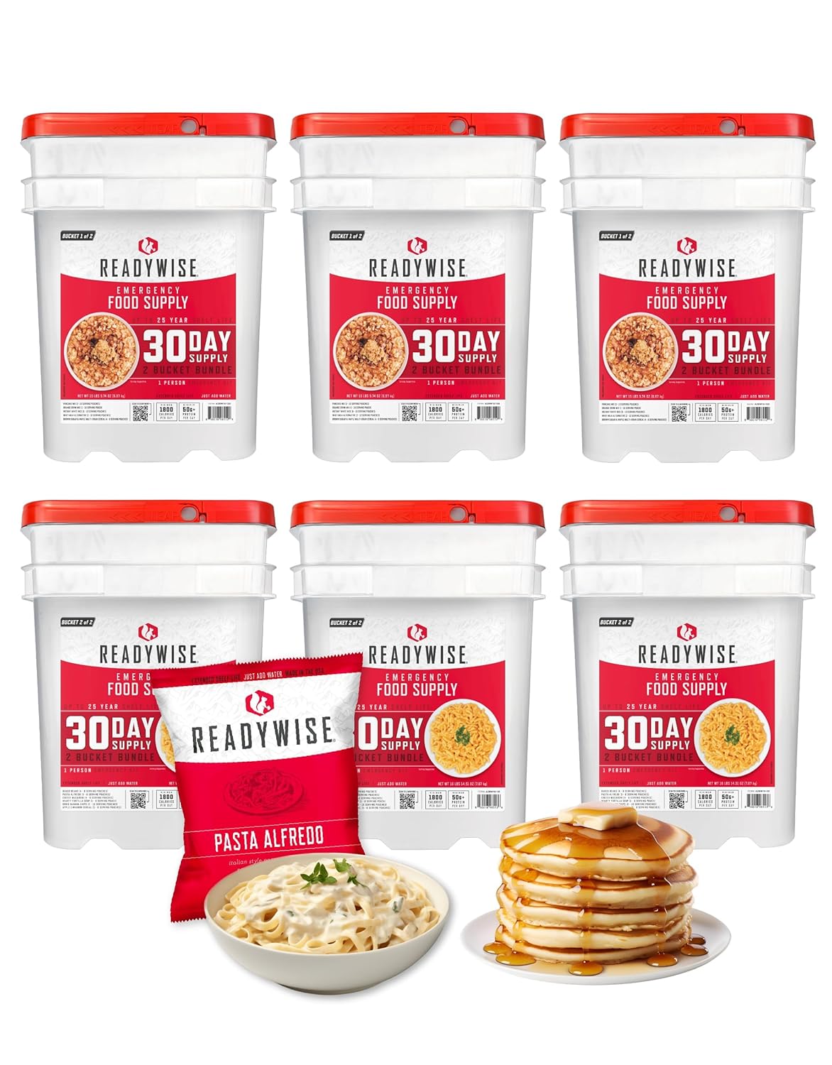 READYWISE Emergency Food Supply 3 Month | 894 Servings