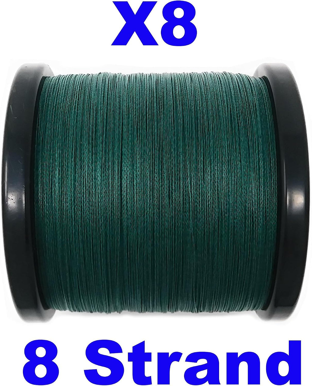 Reaction Tackle Braided Fishing Line - Pro Grade Power Performance for Saltwater or Freshwater Fish - Colored Fishing Line Braid for Extra Visibility