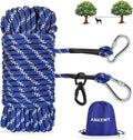 50ft Dog Tie Out Cable Holds 350lbs Dog Runner for Yard Camping Outdoor