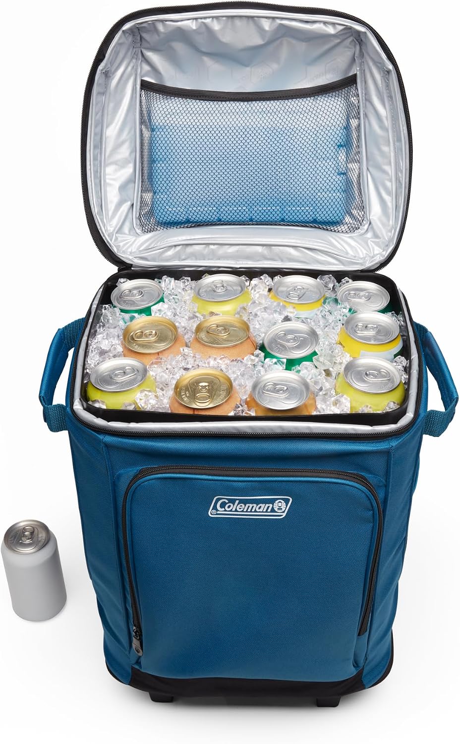 Coleman 42-Can Soft Rolling Cooler with Wheels, Insulated Chiller