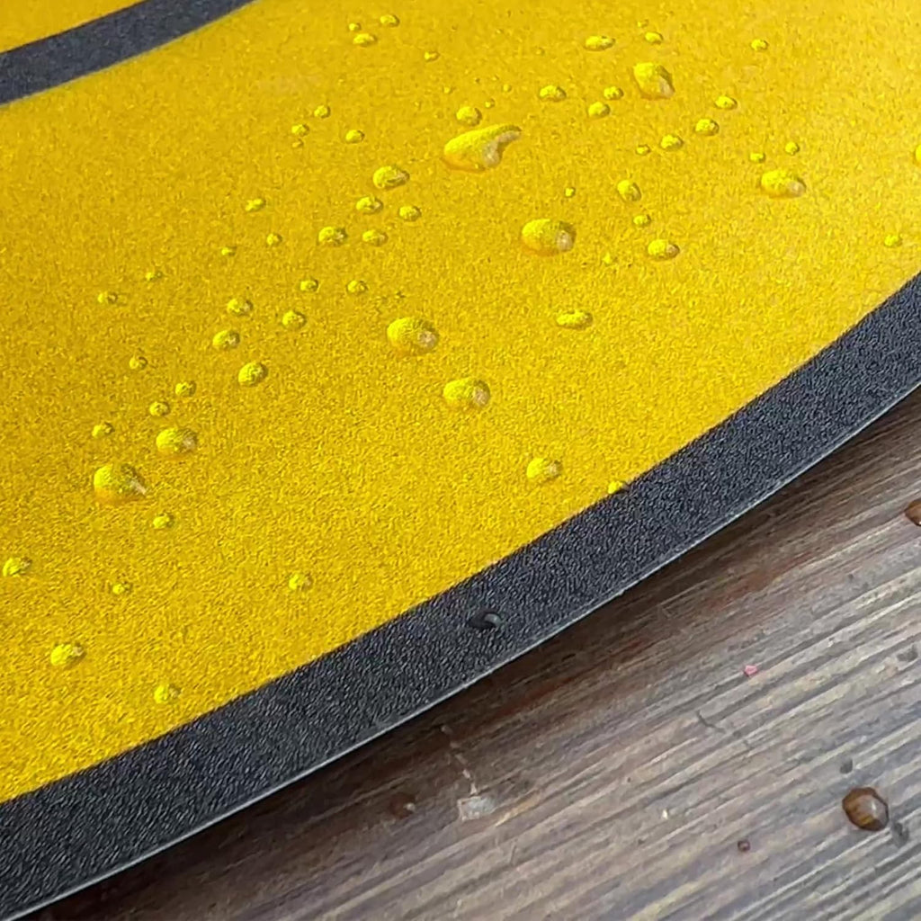 TRADESAFE Slippery When Wet Anti-Slip Floor Sticker - Slippery Floor Caution Sign, Peel and Stick Adhesive Vinyl Sign, ANSI-Compliant, 17” Diameter Round Sticker