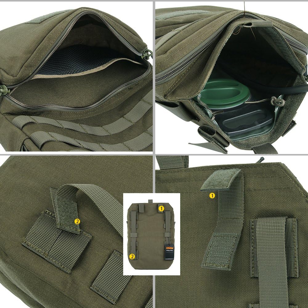 EXCELLENT ELITE SPANKER Tactical MOLLE Hydration Pack for 3L Water Bladder