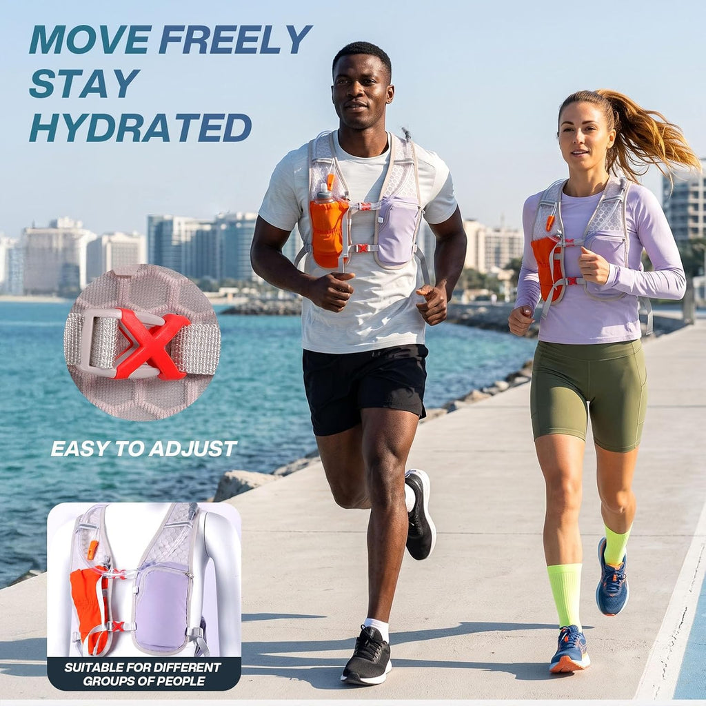 Running Vest with 2L Hydration Bladder Lightweight Pack